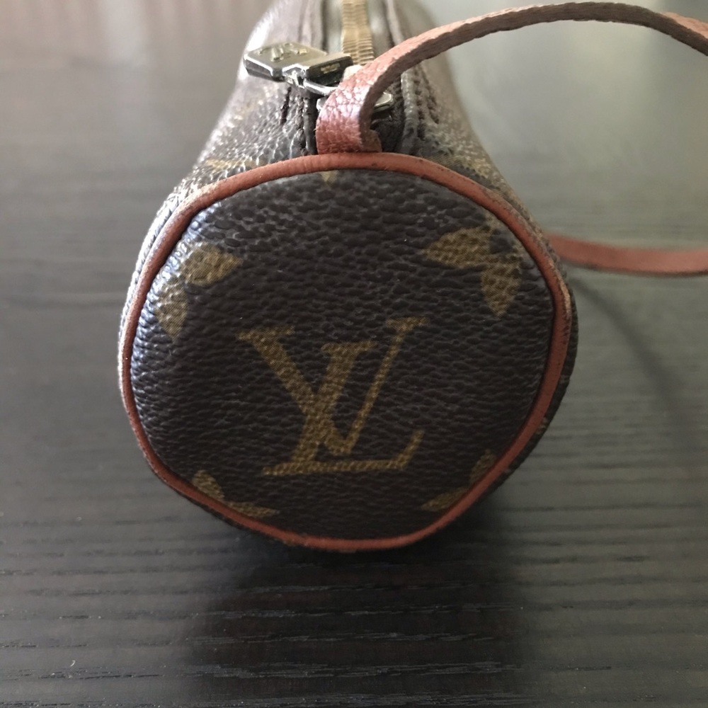 LOUIS VUITTON MINI PAPILLON/ BARREL BAG - Picture 3 of 9